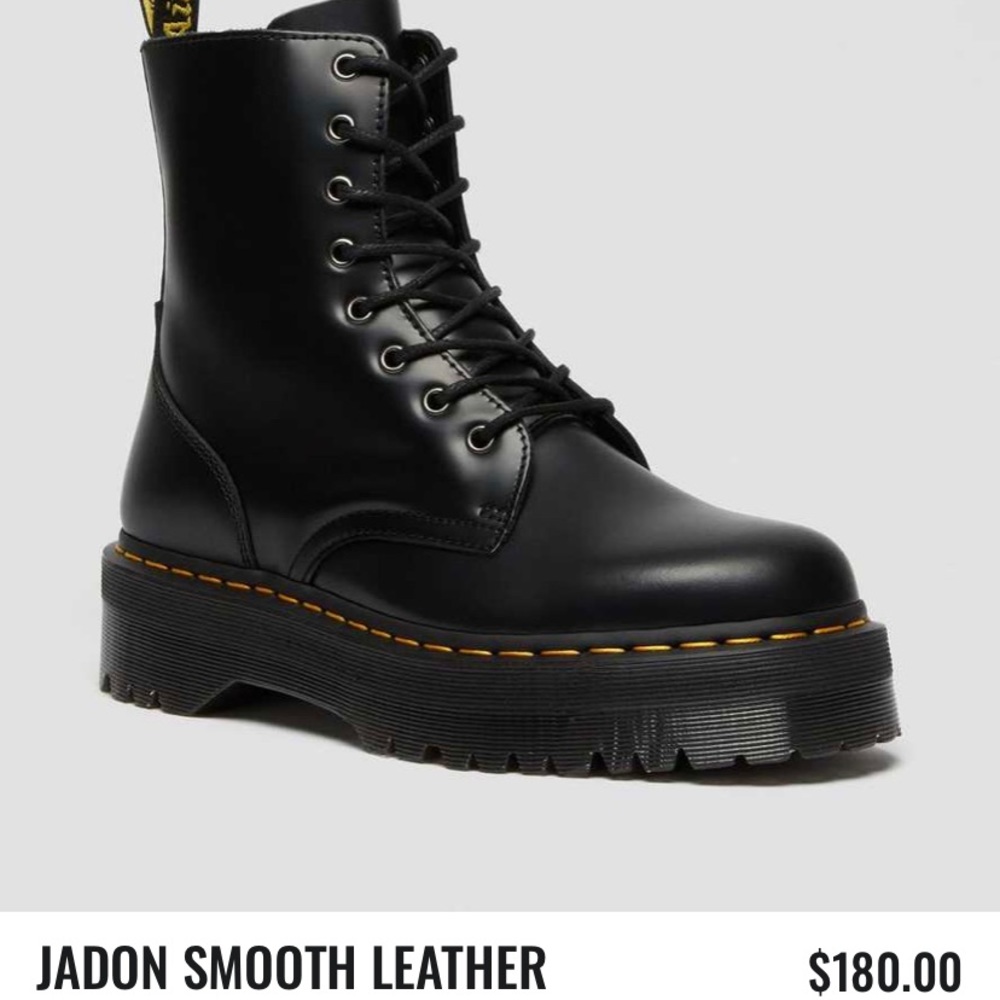 Dr. martens jadon platform boots